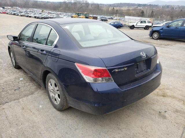 1HGCP26409A013757 - 2009 HONDA ACCORD LXP BLUE photo 3