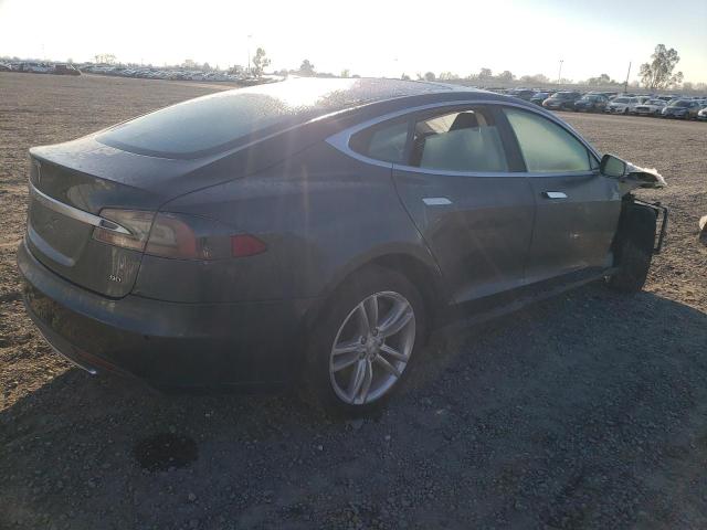 5YJSA1H13EFP54950 - 2014 TESLA MODEL S Մոխրագույն լուսանկար 3