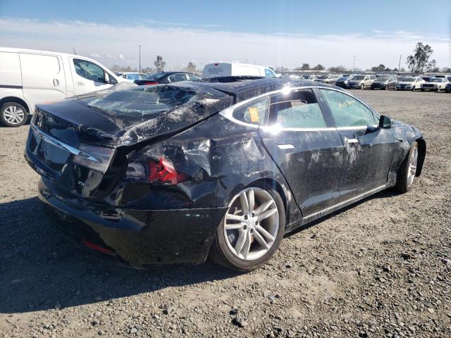 5YJSA1E27HF205298 - 2017 TESLA MODEL S Սև լուսանկար 3