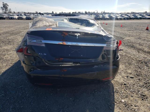 5YJSA1E27HF205298 - 2017 TESLA MODEL S Սև լուսանկար 6