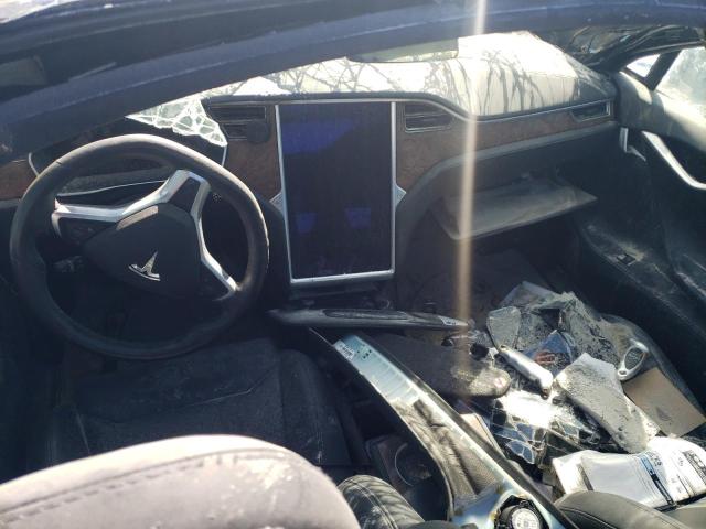 5YJSA1E27HF205298 - 2017 TESLA MODEL S Սև լուսանկար 9