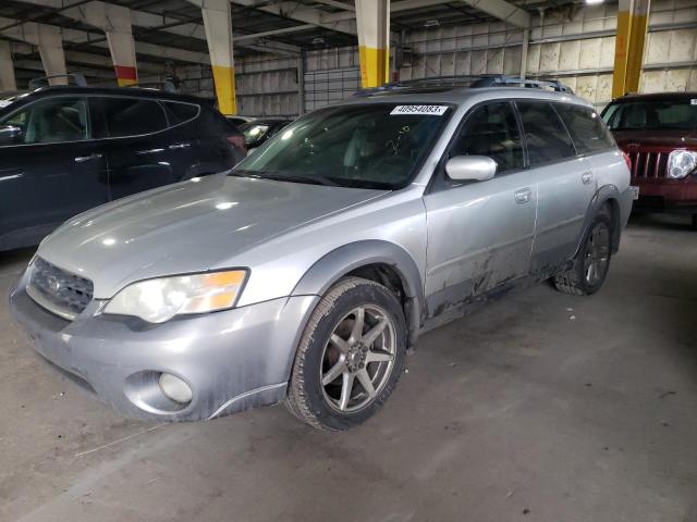 4S4BP62C477306579 - 2007 SUBARU OUTBACK OU SILVER photo 1