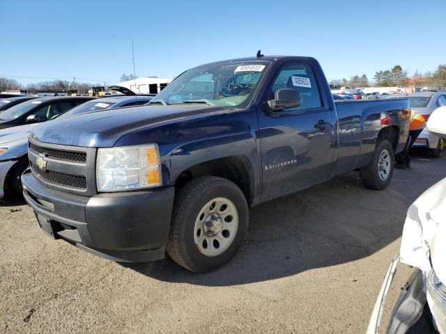 1GCEC14X69Z144008 - 2009 CHEVROLET SILVERADO BLUE photo 1