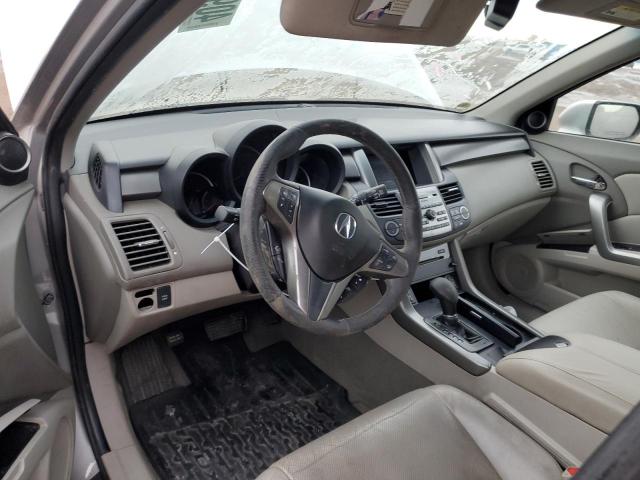 5J8TB1H28AA003955 - 2010 ACURA RDX SILVER photo 8