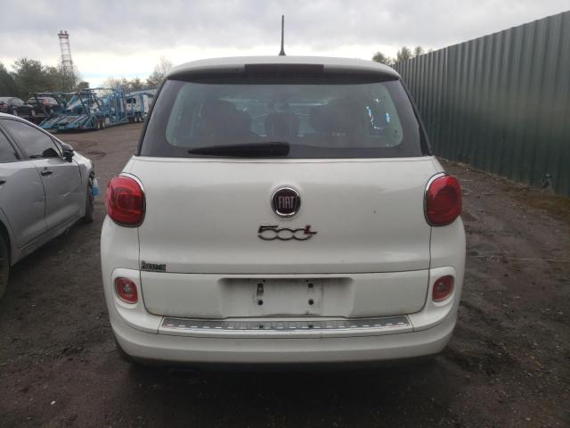 ZFBCFAAHXFZ032709 - 2015 FIAT 500L POP WHITE photo 6