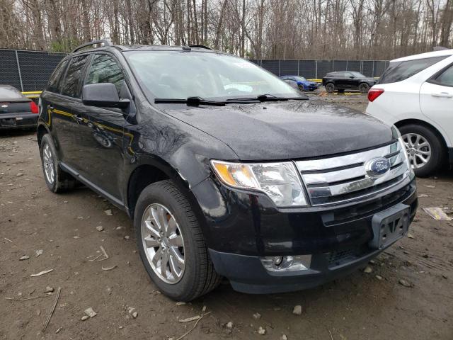 2FMDK3JC6ABA22876 - 2010 FORD EDGE BLACK photo 1