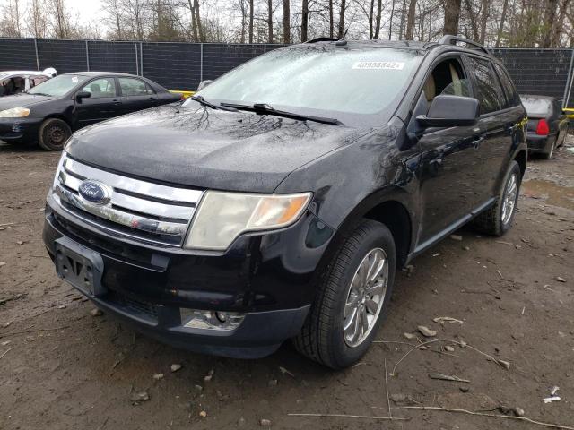 2FMDK3JC6ABA22876 - 2010 FORD EDGE BLACK photo 2