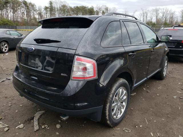 2FMDK3JC6ABA22876 - 2010 FORD EDGE BLACK photo 4