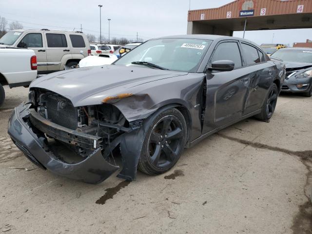 2C3CDXCT0EH189725 - 2014 DODGE CHARGER R/ CHARCOAL photo 1