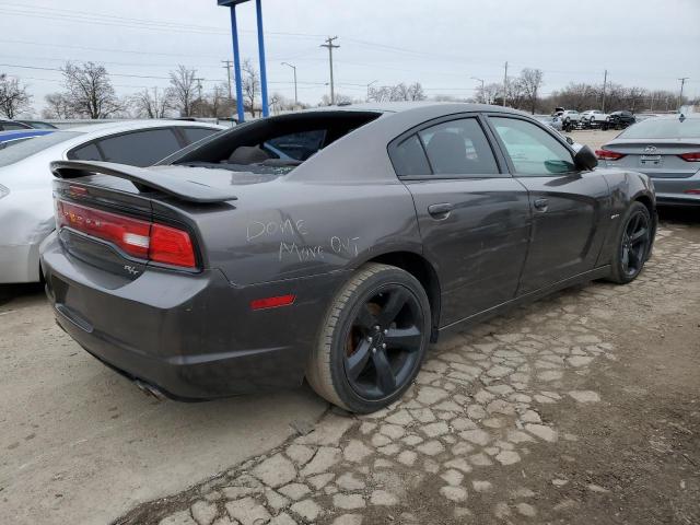 2C3CDXCT0EH189725 - 2014 DODGE CHARGER R/ CHARCOAL photo 3