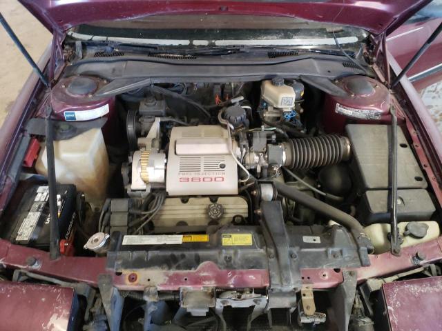 1G4EC13C1LB904100 - 1990 BUICK REATTA BURGUNDY photo 11