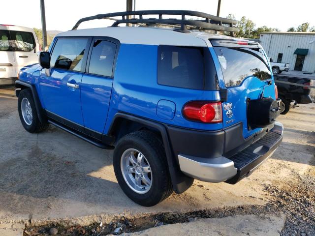 JTEZU11F970010956 - 2007 TOYOTA FJ CRUISER BLUE photo 2