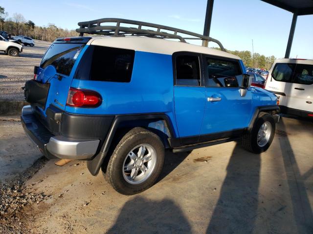 JTEZU11F970010956 - 2007 TOYOTA FJ CRUISER BLUE photo 3