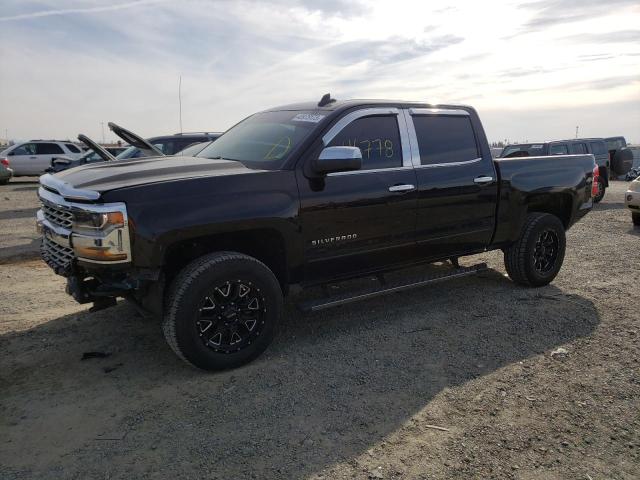 3GCPCREH4JG171856 - 2018 CHEVROLET SILVERADO BLACK photo 1