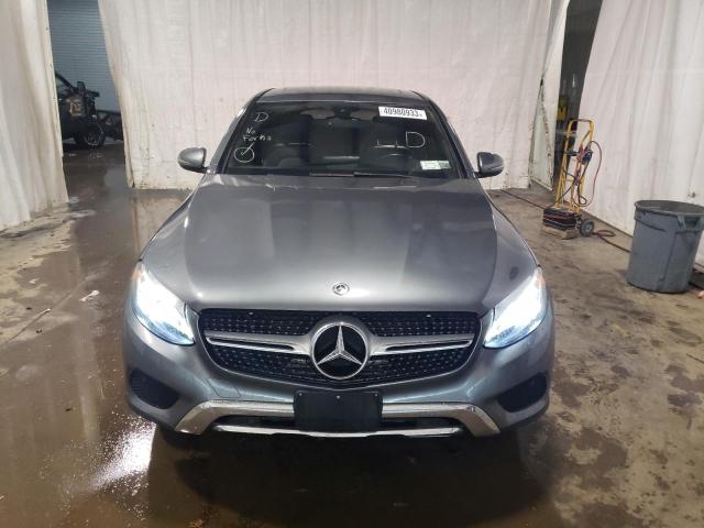 WDC0J4KB2JF342903 - 2018 MERCEDES-BENZ GLC COUPE GRAY photo 5