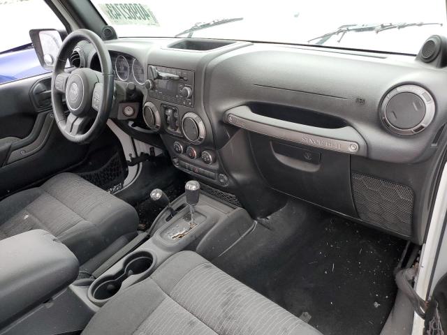 1C4BJWDG2CL121762 - 2012 JEEP WRANGLER U თეთრი ფოტო 8