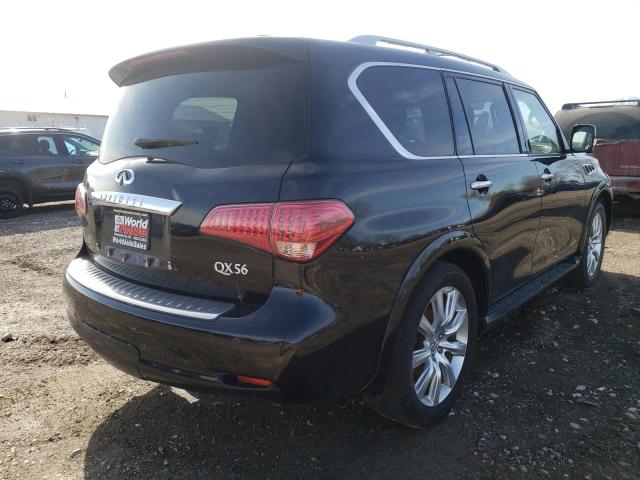 JN8AZ2NC1B9302845 - 2011 INFINITI QX56 BLACK photo 4