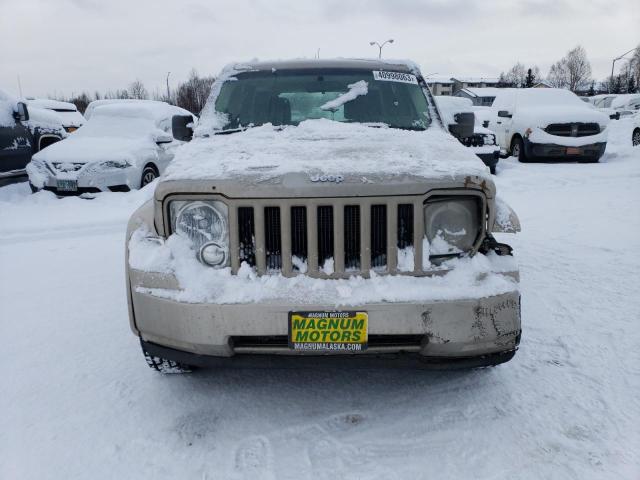 1J4PN2GK4BW520456 - 2011 JEEP LIBERTY SP BEIGE photo 5