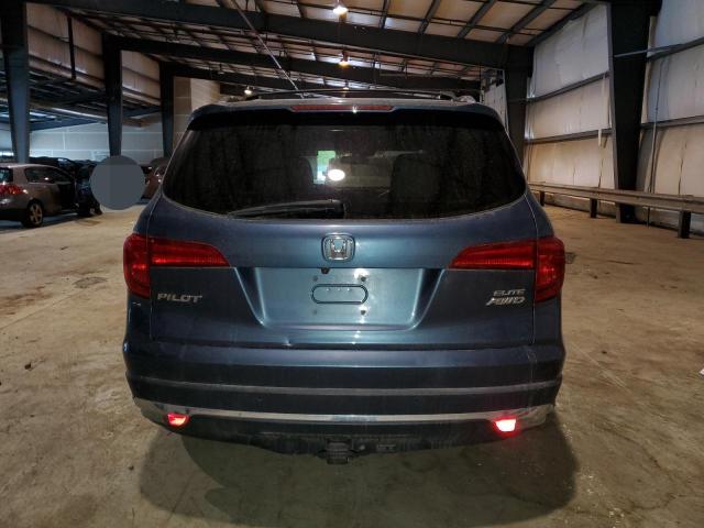 5FNYF6H08GB013163 - 2016 HONDA PILOT ELIT BLUE photo 6