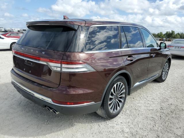5LM5J7WC1LGL19344 - 2020 LINCOLN AVIATOR RE BURGUNDY photo 3