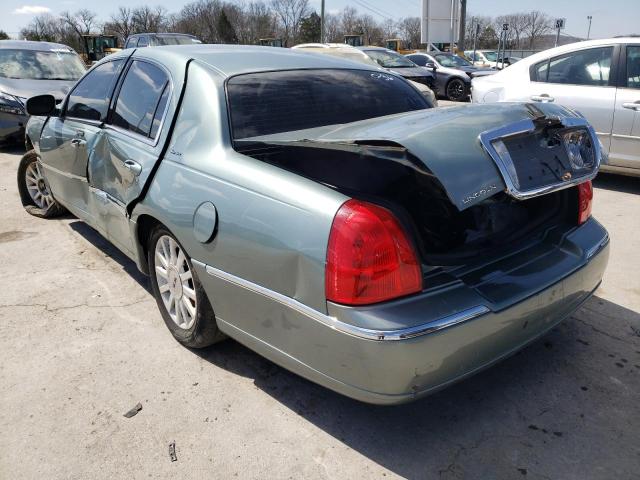 1LNHM81V66Y649601 - 2006 LINCOLN TOWN CAR S TEAL photo 3