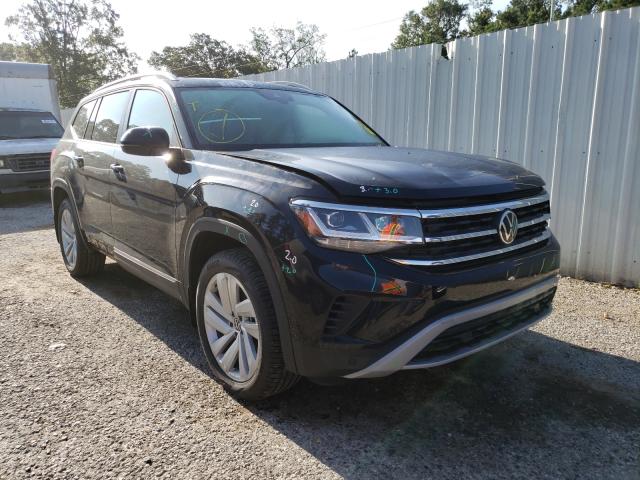 1V2ER2CA8MC517707 - 2021 VOLKSWAGEN ATLAS SEL BLACK photo 1