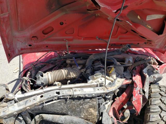 1J4AA2D12AL111076 - 2010 JEEP WRANGLER S RED photo 7