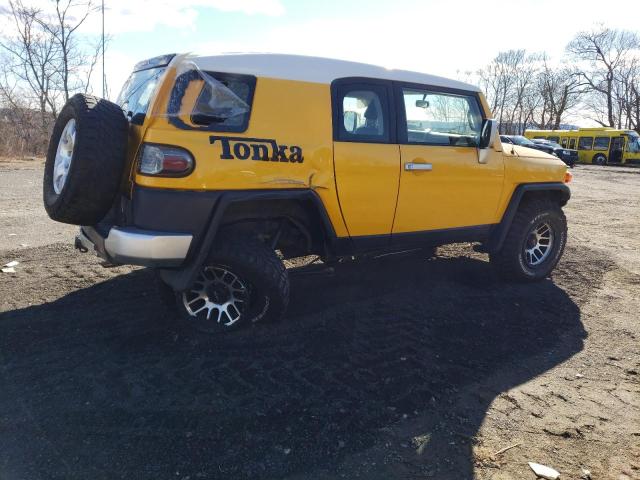 JTEBU11F18K009758 - 2008 TOYOTA FJ CRUISER YELLOW photo 3