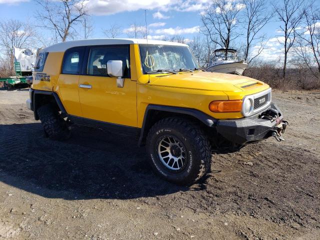 JTEBU11F18K009758 - 2008 TOYOTA FJ CRUISER YELLOW photo 4