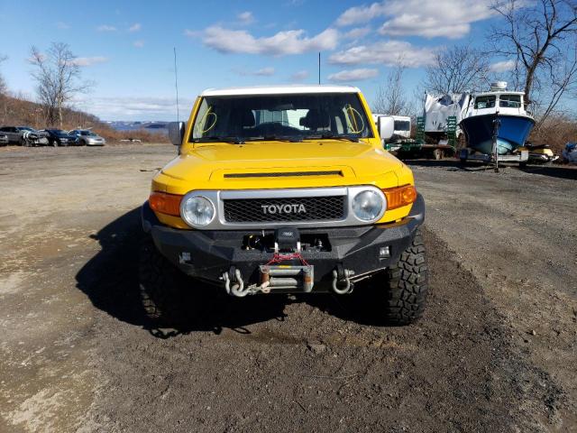 JTEBU11F18K009758 - 2008 TOYOTA FJ CRUISER YELLOW photo 5