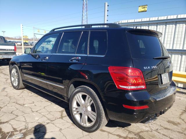 WDCGG8JB2DG139482 - 2013 MERCEDES-BENZ GLK 350 4M BLACK photo 2