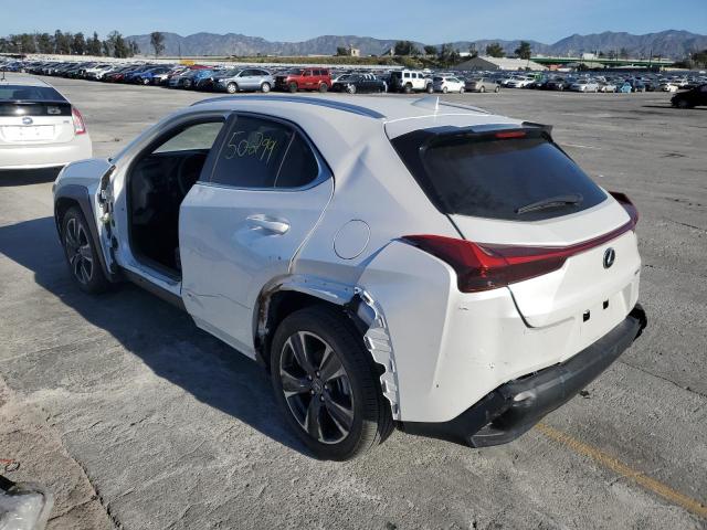 JTHX3JBHXL2022223 - 2020 LEXUS UX 200 WHITE photo 2