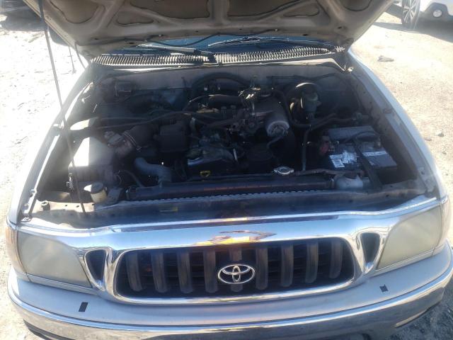 5TEGM92N72Z021219 - 2002 TOYOTA TACOMA DOU SILVER photo 11
