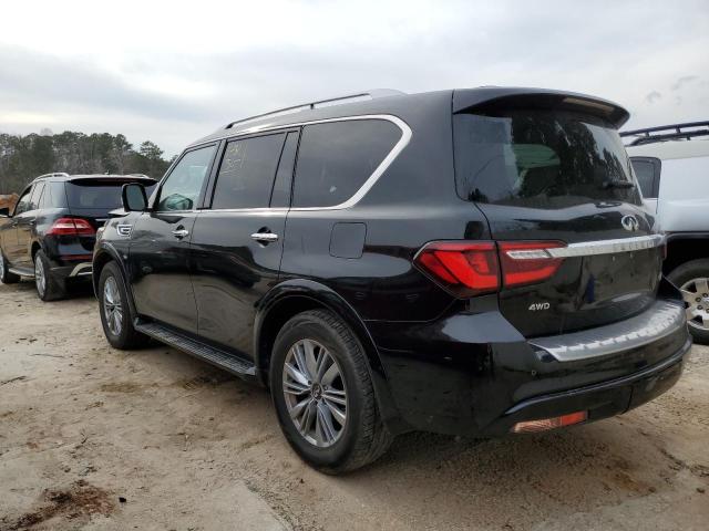 JN8AZ2NE3L9254168 - 2020 INFINITI QX80 LUXE BLACK photo 2