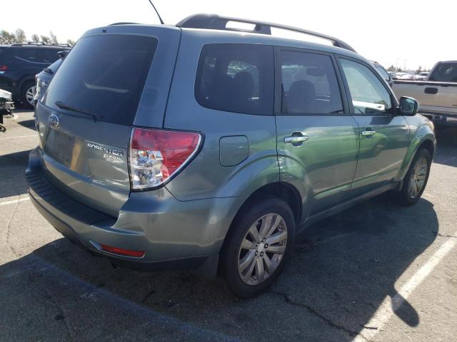 JF2SHADC1BH773609 - 2011 SUBARU FORESTER 2 GREEN photo 3