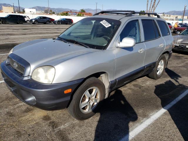 KM8SC13D92U285079 - 2002 HYUNDAI SANTA FE G SILVER photo 1