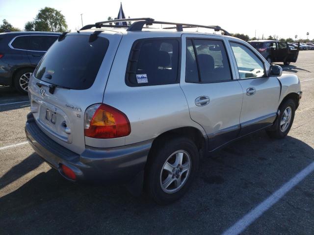 KM8SC13D92U285079 - 2002 HYUNDAI SANTA FE G SILVER photo 3