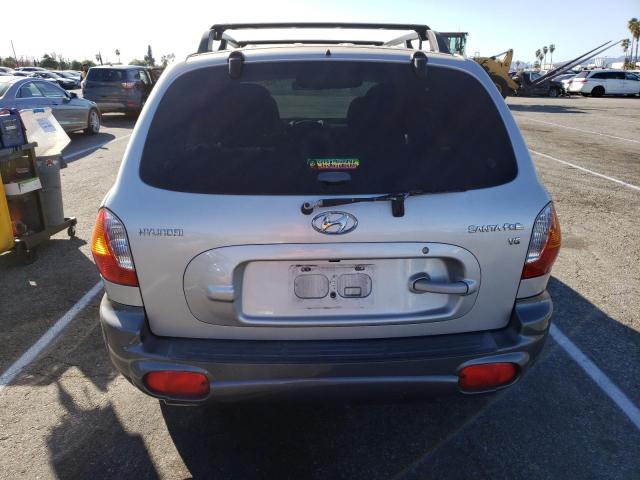 KM8SC13D92U285079 - 2002 HYUNDAI SANTA FE G SILVER photo 6