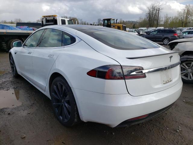 5YJSA1E4XLF390876 - 2020 TESLA MODEL S Սպիտակ լուսանկար 3