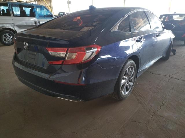 1HGCV1F14JA136150 - 2018 HONDA ACCORD LX BLUE photo 4