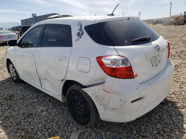 2T1KU4EE4BC593878 - 2011 TOYOTA MATRIX WHITE photo 3