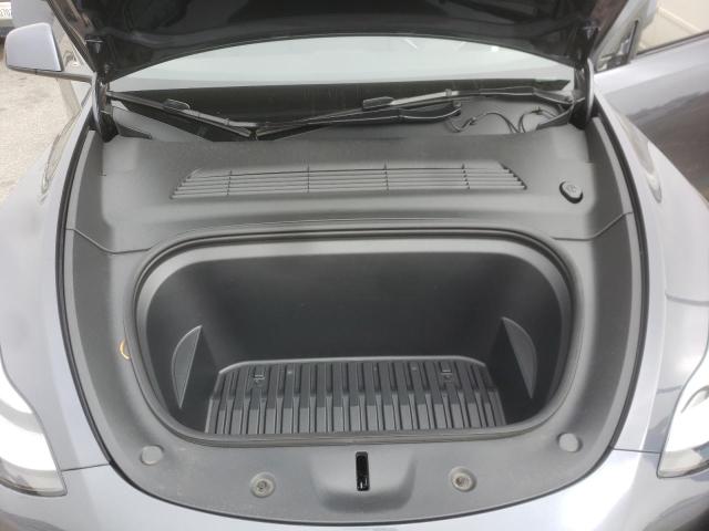 5YJYGDEE4MF278563 - 2021 TESLA MODEL Y رمادي صورة 7