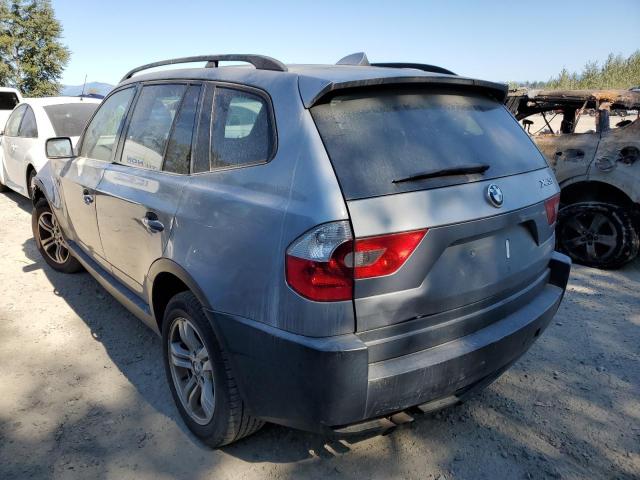 WBXPA93415WD05855 - 2005 BMW X3 3.0I GRAY photo 3