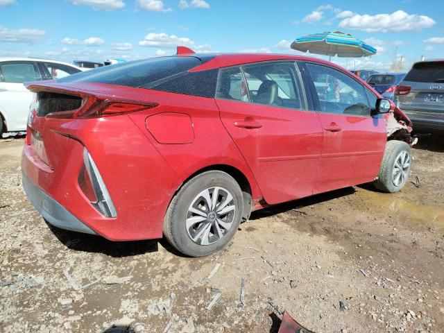 JTDKARFP0H3061664 - 2017 TOYOTA PRIUS PRIM RED photo 3
