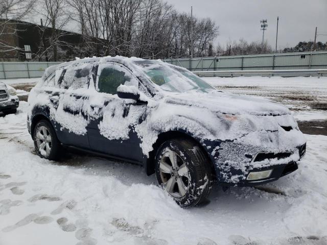 2HNYD2H40BH517107 - 2011 ACURA MDX TECHNO BLUE photo 4