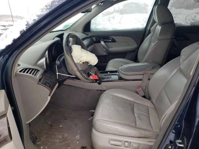 2HNYD2H40BH517107 - 2011 ACURA MDX TECHNO 蓝色 照片 7