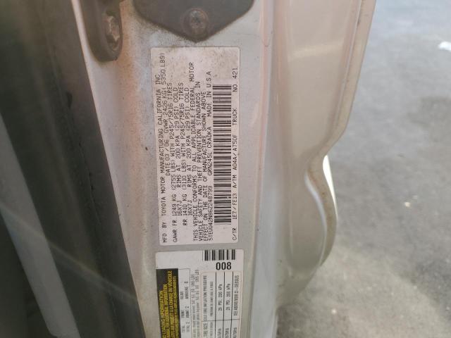 5TEUU42N86Z248799 - 2006 TOYOTA TACOMA ACC SILVER photo 12