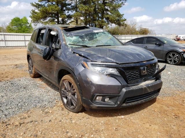 5FNYF7H57LB001498 - 2020 HONDA PASSPORT E GRAY photo 1