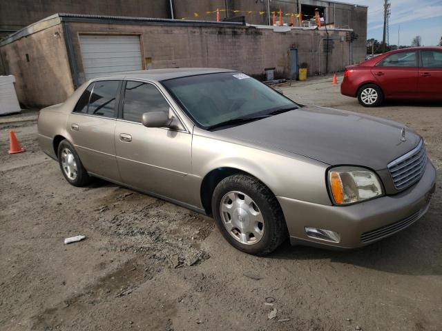 1G6KD54Y42U250382 - 2002 CADILLAC DEVILLE BEIGE photo 4