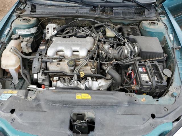 1G2NE52E0XM723190 - 1999 PONTIAC GRAND AM S GREEN photo 11